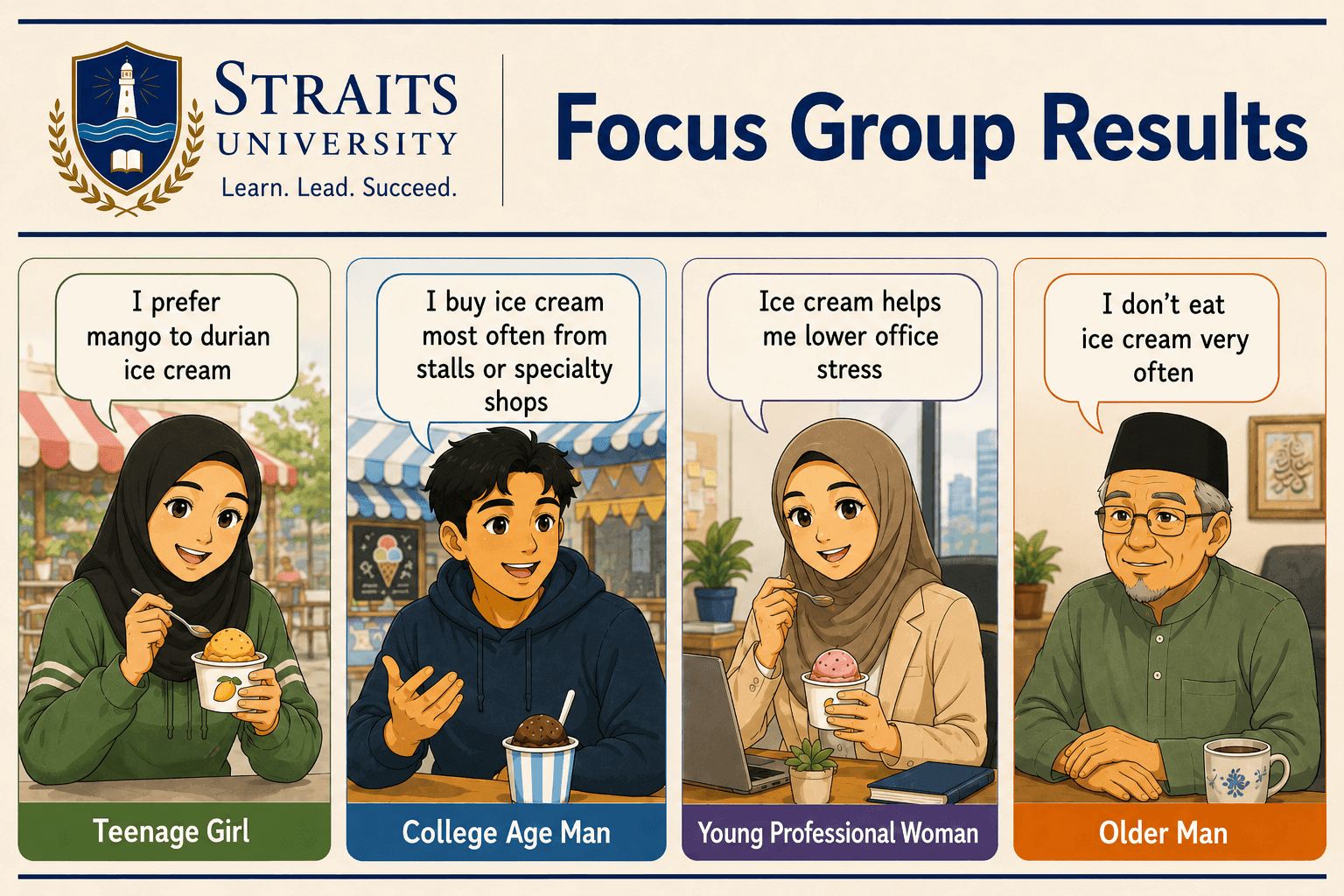 Straits University Focus Group Results
