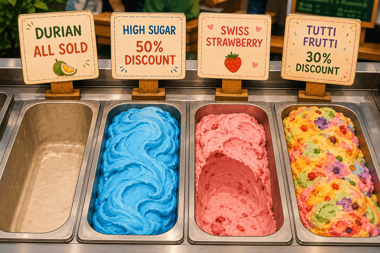 Ice Cream Bins